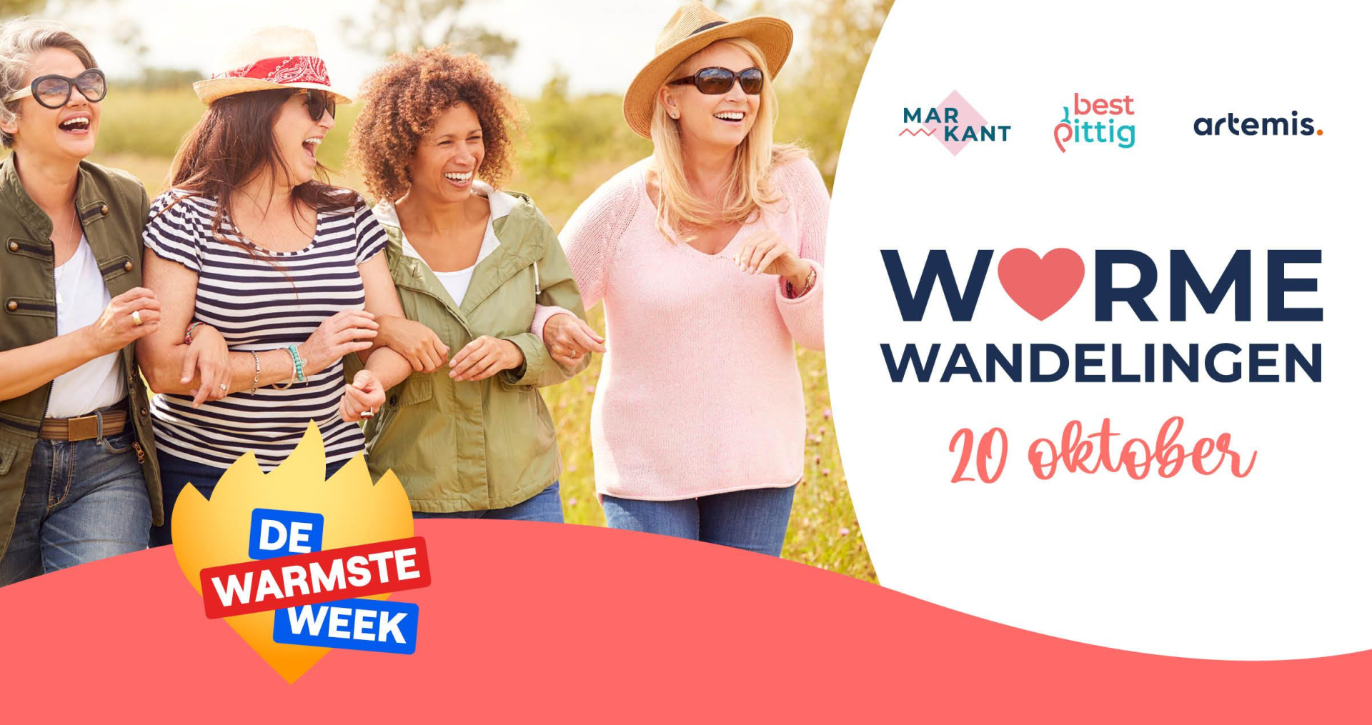 Warme wandelingen overzicht